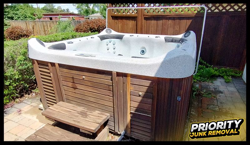 Hot Tub Demolition and Removal in Littleton, Colorado